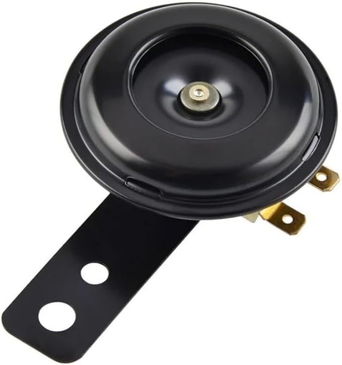 Parlante Universal Para Manillar De Moto 6V Negro Con Soporte miniatura 2