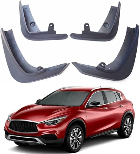 Bavettes Infiniti QX30 2017-2019 anti-éclaboussures et projections de route