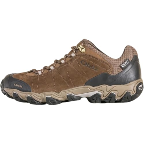 Oboz Men's Bridger Low B-Dry, Canteen Brown, 9.5 Wide