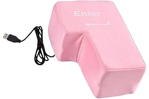 Toyvian Giant Enter Key Pillow: The Ultimate Office Relaxation and Stress Reliever