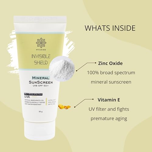 Image of Invisible Shield Mineral Sunscreen SPF 50, Water Resistant, 50g