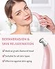 NEWDERMO 2-in-1 Microdermabrasion Machine for Facial, Diamond Microdermabrasion Device USB Rechargeable - Advanced Home Facial Treatment Machine (Pink) #1