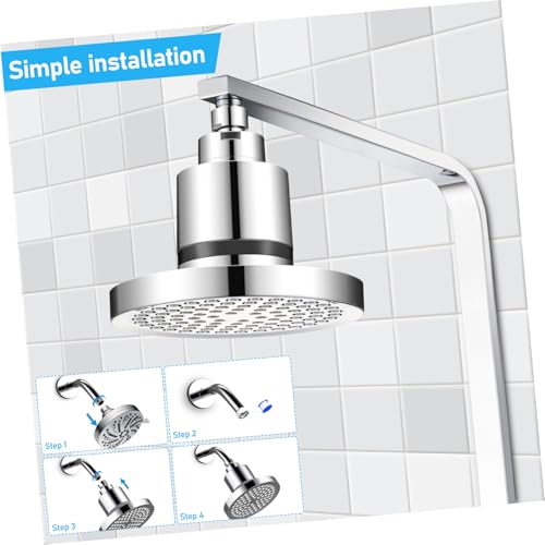 Pommeau de douche avec filtre pour purifier l'eau et augmenter la pression - 4