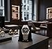 Imagen de celegance Reloj Hombre Acero Inoxidable, Cuarzo