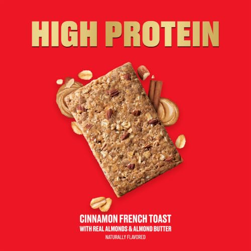 CLIF HIGH PROTEIN Cinnamon French Toast Protein Snack Bars, 4 ct - image 4