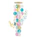 Wind Chimes for Outside - Handcrafted Capiz Shells Windchime Coastal Style Decor for Indoor/Outdoors, Garden Decor, Great Gift for Women, Wind Chimes Lovers and More (Candy Colorful)