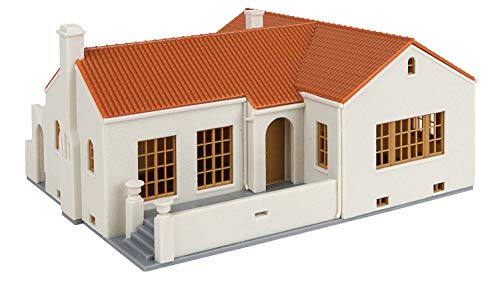 Walthers, Inc. Style Bungalow House Kit, 4-15/16 X 5-9/16 X 2-13/16" 12.5 X 14.1 X 7.1Cm #TOP2