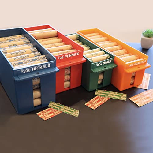Bandejas de monedas individuales para solucionar el caos del efectivo 4