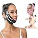 V Line Face Belt – Post-Cosmetic Recovery Face Lifting Belt to Tighten Sagging Skin, Breathable Slimming Face Strap for Day/Night Comfort,Adjustable Face Slimming Breathable Design for All-Day Wear