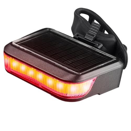 Luz Trasera para Bicicleta - Luz Trasera para Bicicleta Recargable por USB, Luz Trasera LED Compacta | Luz de Seguridad para Ciclismo Brillante y Duradero con Múltiples Modos Intermitentes,
