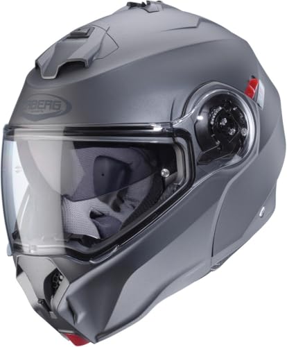 CABERG DUKE EVO MATT GUN METAL S CASCO APRIBILE
