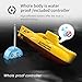 GoolRC Mini RC Submarine Remote Control Boat Waterproof Diving Toy Gift for Kids Boys and Girls (Blue)