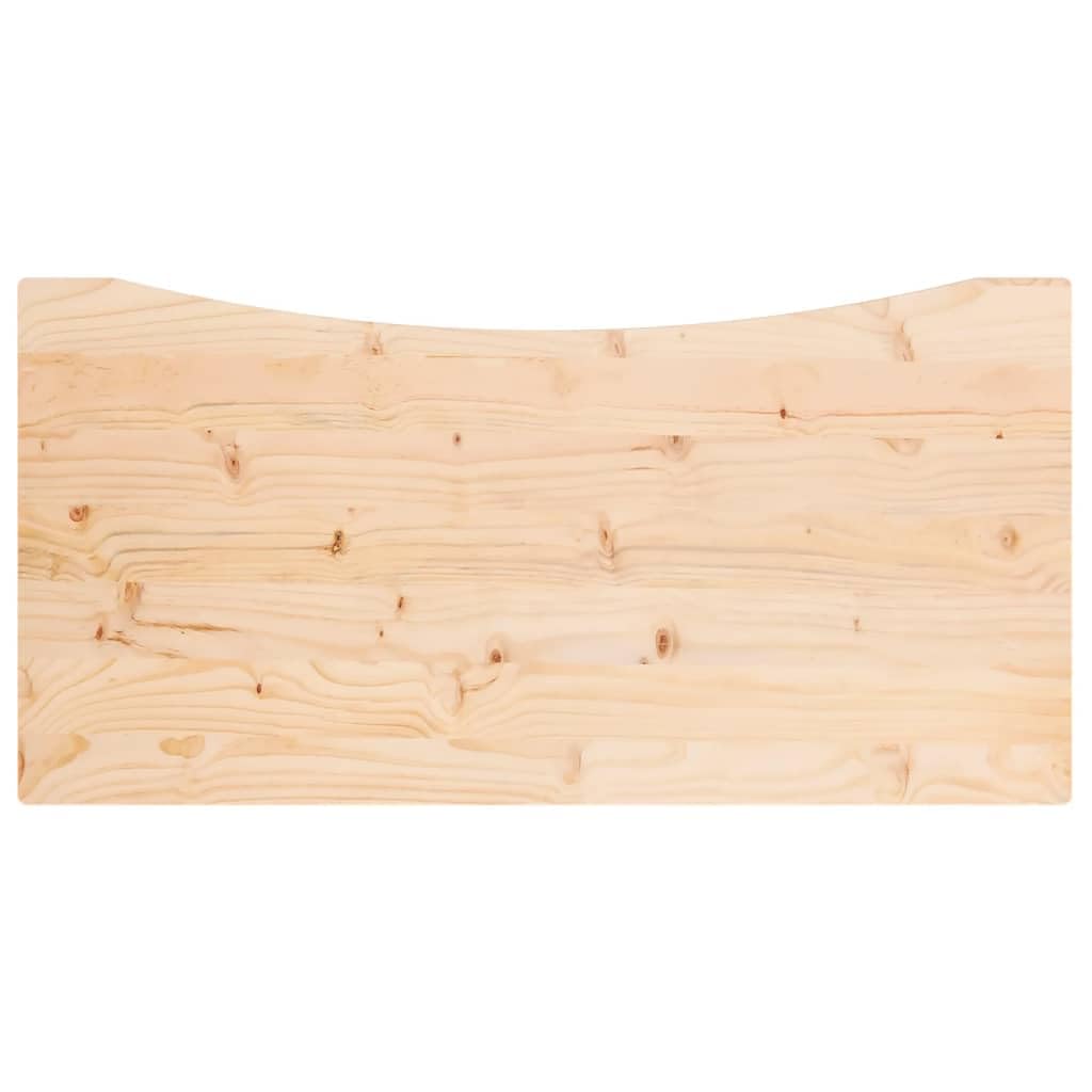 Akcesoria do mebli biurowych, części biurka i akcesoria - blat biurka do domu 110 x 55 x 2,5 cm lite drewno sosnowe