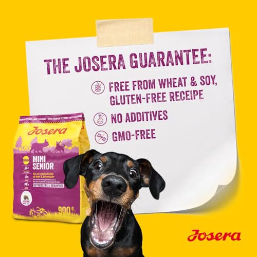 Josera Mini Senior Salmon 3 kg Trockenfutter für Hunde