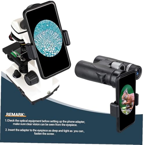 Soporte de fotografía para telescopio con clip ajustable universal 4