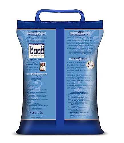 Image of Daawat Traditional Basmati Rice 5Kg| Premuim Aromatic Rice| Aged upto 2 Years (Pack of 2)