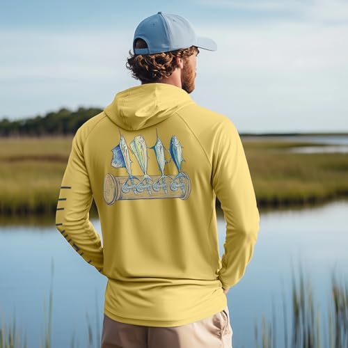 Image of Palmyth Fishing Shirts for Men Long Sleeve UPF 50+ Sun Protection Hoodie