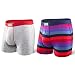 SAXX Vibe Boxer Briefs 2-Pack, M, Roll Model