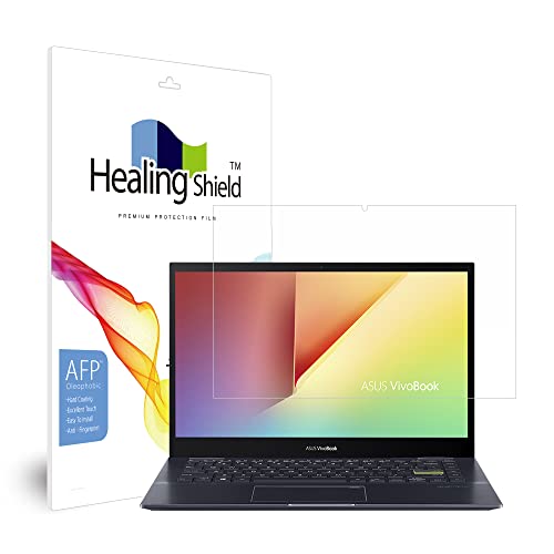 Muellery Healingshield �X�L���V�[���t���ی�t�B���� Screen Protector Oleophobic AFP Clear Film Compatible with ASUS VivoBook Flip 14 TM420UA P