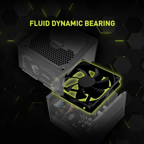 Image of MSI MAG A1000GL PCIE 5 Gaming Power Supply - ATX 3.1 & PCIE 5.1 Ready - Full Modular - 80 Plus Gold Certified 1000W - Compact Size - ATX PSU - 10 Year Warranty (Renewed)