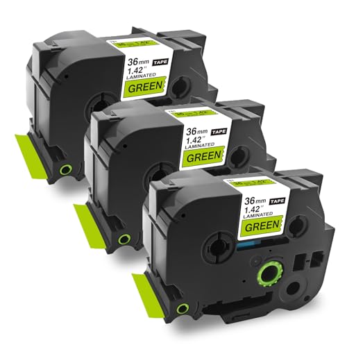 Sluxjet ݊ s[^b` e[v 36mm Βn TZe-761 Tz-761 ev uU[H s[^b`L[u P-touch ėp e[vJ[gbW 8m P^b` @Ή PT-2500PC PT-9700PC 3Z