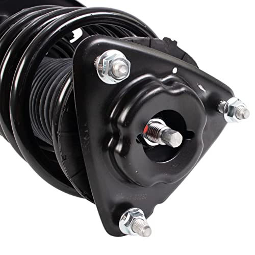 Image of TRQ Front Driver and Passenger Side Strut and Spring Assembly Set | For 15-22 Ford Mustang EcoBoost 15-22 Mustang GT 19-20 Bullitt 21-22 Mach 1