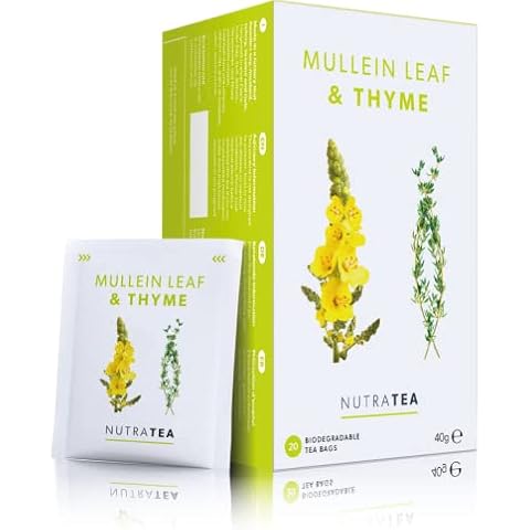 Nutra Tea Mullein Leaf & Thyme Herbal Tea Cover