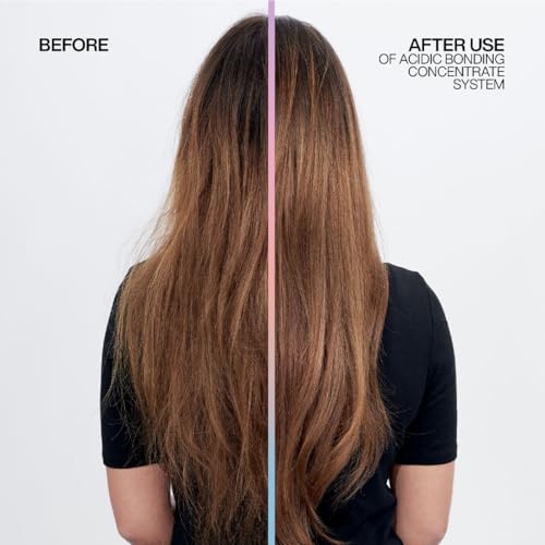 Image of Redken Acidic Bonding Concentrate Sulphate Free Shampoo, Conditioner & Leave-In Treatment Combo | With Citric Acid | Repairs Weak Hair Bonds |For Dry, Damaged, Coloured and Frizzy Hair | For Men & Women