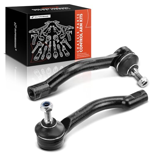 A-Premium 2 x Front Outer Tie Rod Ends, Compatible with Nissan Rogue 2008-2013, Rogue Select...