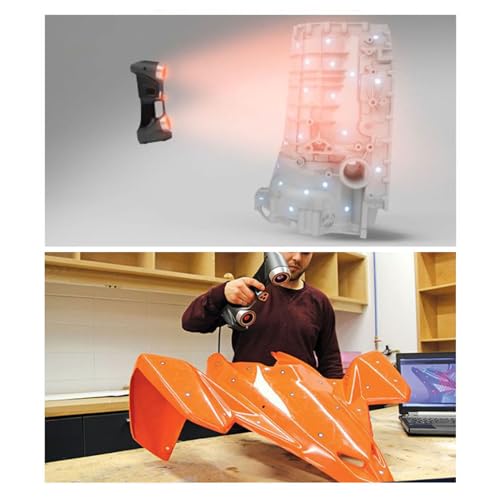 6,0 Mm 3D -Scanmarkierungen für 3D -Scanner, 1200 PCs 3D -Tracking -Punkt -Referenzpunktmarkierungen für 3D -Scan- und Optische Verfolgung, Diffuse Reflexionsmarker für 3D