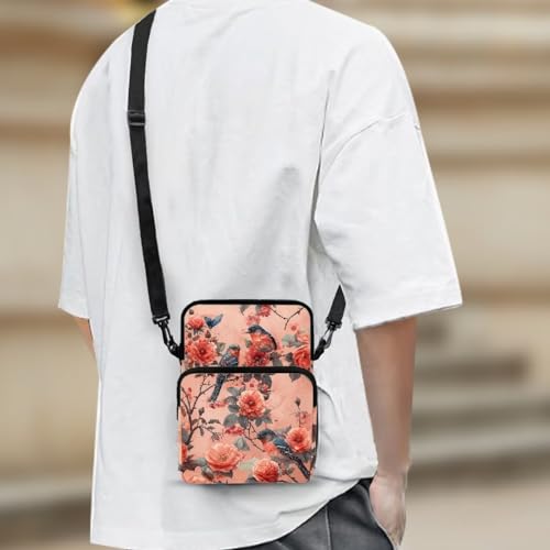 2 Layer Shoulder Bags Portable Satchel Crossbody Bag Chest Bag for Kids Girls Boys3