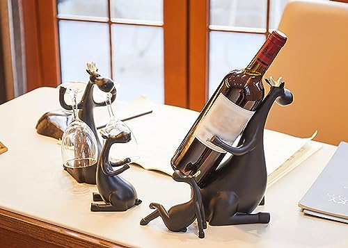 Casier à vin vertical compact avec structure stable pour comptoir de cuisine - 3