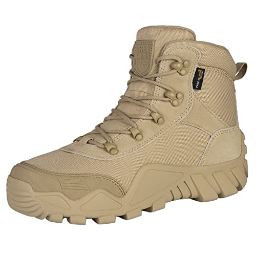 FREE SOLDIER Stiefel Herren Wanderstiefel Tactical Kampfstiefel Outdoor Military Boots Männer...