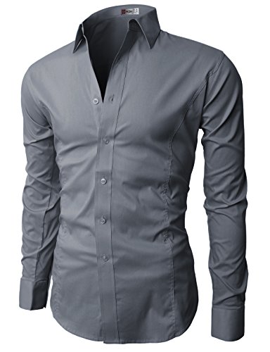 xxl slim fit dress shirts