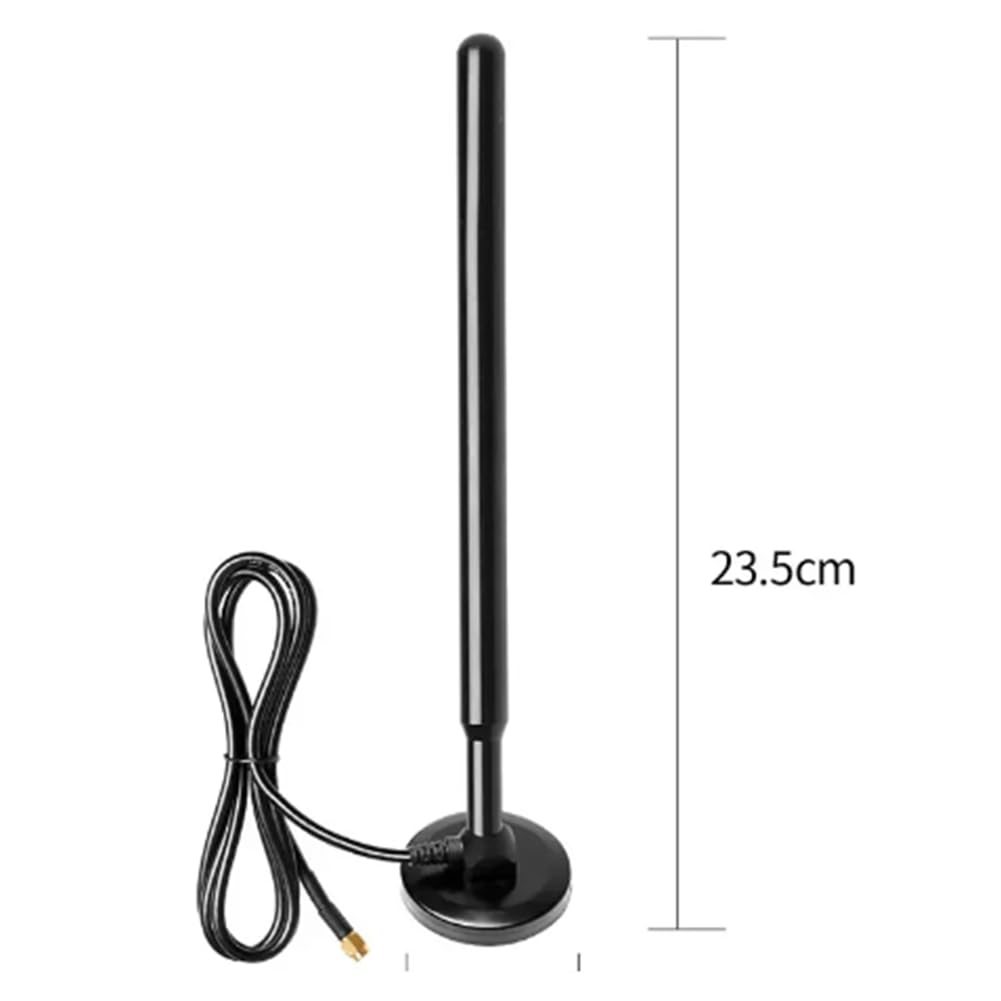 Lora-Antenne, 868 MHz, 915 MHz, Helium, Hotspot, Magnetfuß, 38 dbi High Gain, SMA-Stecker, 3 Meter Kabel, Kupferstab, 800–960 MHz