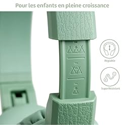 POGS Casque Audio Enfants | The Elephant | Casque Solide et Pliable pour Enfants avec Volume limité à 85 DB Maximum et… - Les Beatles, Paul McCartney, John Lennon, RIngo Starr, George Harrison POGS Casque Audio Enfants | The Elephant | Casque Solide et Pliable pour Enfants avec Volume limité à 85 DB Maximum et… – Image 4
