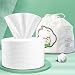 GothicBride Disposable Face Towel 100% Luxury Facial Cotton Tissue Soft Towel Non-woven Fabric Disposable Facial Cotton Tissue Makeup Facial Soft Pads