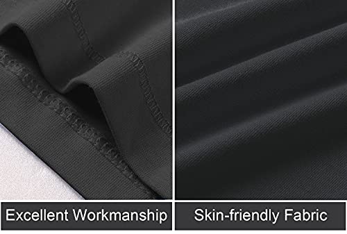 Beautyin Women'S Camisole Shelf Bra Workout Yoga Tank Tops Camis Black White thumb #4