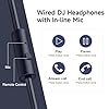 OneOdio Over Ear Headphone Studio Wired Bass Headsets with 50mm Driver, Foldable Lightweight Headphones with Shareport and Mic for DJ Recording Monitoring Mixing Podcast Guitar PC TV (Night Blue) #3