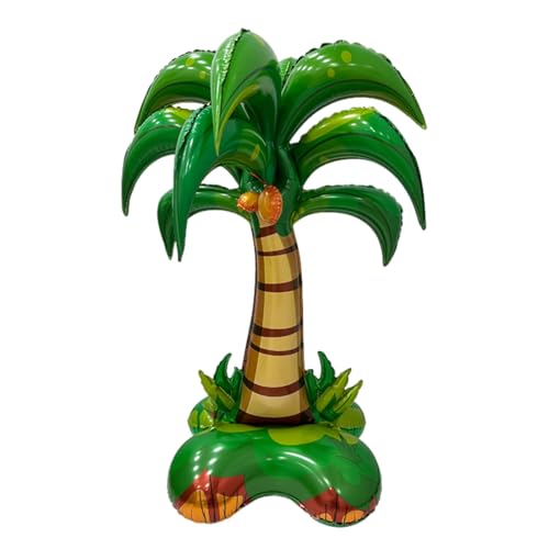 UIEXAY Palmier Gonflable,Palmiers Gonflables Jouets,Ballons En Aluminium Hawaïen,Palmiers Gonflables,Hawaïenne Ballon Géants Décorations, Décorations Pour De Summer...
