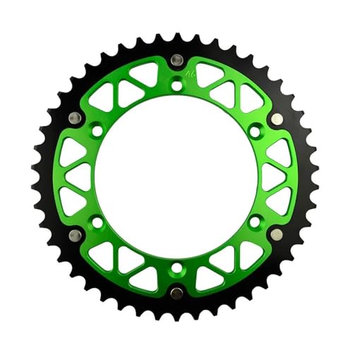 45 46 47 48 49 51 52 T Motorcycle Part Rear Sprocket For KX125 KLX250S KX250F KX500 KLX650R KLX300R KLX450R KX450F(46T)
