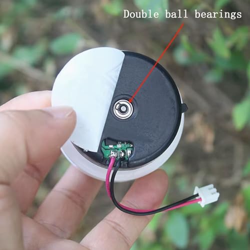 Aecorbir 16W 15V High Speed Brushless Turbine Fan, 1.1A Built-in Drive Sweeper Brushless Motor Dust