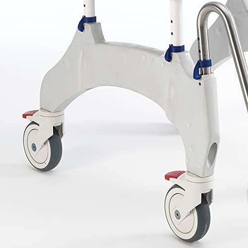 Aquatec Ocean Ergo Shower Wheelchair, Rolling Shower Chair With Wheels And Commode #TOP3