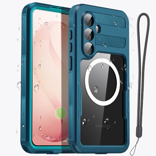 AICase Waterproof Case for Samsung Galaxy S26 Plus with MagSafe Clear Water Proof Snowproof/Dustproof/Shockproof,IP68 360 Full Body Protection Fully Sealed Underwater Cover for Galaxy S26 Plus_2
