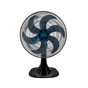 Ventisol Ventilador de Mesa Oscilante, Turbo 6 Pás Premium, Azul, 40cm, 220V