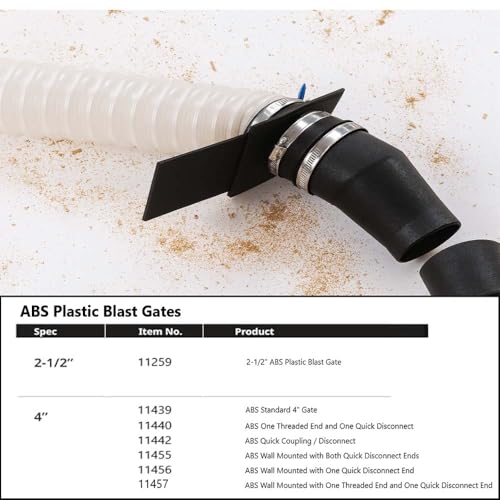 BIG HORN 11503 Aluminum Blast Gate