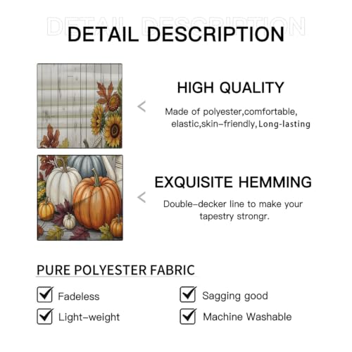 Tapisserie Automne Grand Format 230x180cm pour Habiller un Mur Vide - 7