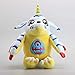 Boufery Digimon Adventure Gabumon Big Plüschspielzeug, Anime Soft Stuffed Dolls Kissen Kissen, Geburtstagsgeschenk für Kinder 35Cm