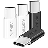 micro usb flash drive adapter [4er-Pack USB-C Adapter]: Micro USB schnelle Datenübertragung (480 Mbit / s). Laden mit Micro USB Kabel zum USB-C Gerät.