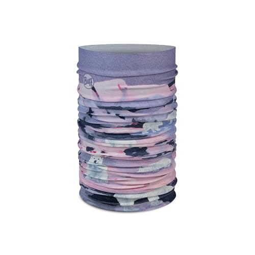 Buff Braga de cuello Original EcoStretch Niño Niña, Bufanda, Tubular, Multifuncion, Cuello y Cabeza, Correr, Caminar, Senderismo, Sostenible, Ligera, Talla Única, Morado